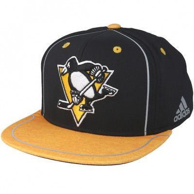 Adidas - NHL Svart snapback Keps - Pittsburgh Penguins Bravo Black/Yellow Snapback @ Hatstore