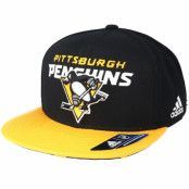 Adidas - NHL Svart snapback Keps - Pittsburgh Penguins Dassler Brim Black Snapback @ Hatstore