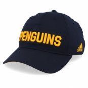 Adidas - NHL Svart unconstructed Keps - Pittsburgh Penguins Coach Black/Yellow Adjustable @ Hatstore