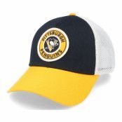 American Needle - NHL Svart trucker Keps - Pittsburgh Penguins Valin Ivory/Black Trucker @ Hatstore