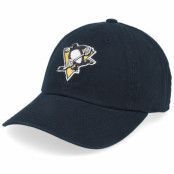 American Needle - NHL Svart unconstructed Keps - Pittsburgh Penguins Blue Line Black Dad Cap @ Hatstore