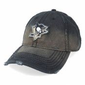 American Needle - NHL Svart unconstructed Keps - Pittsburgh Penguins Nero Logo Black Dad Cap @ Hatstore