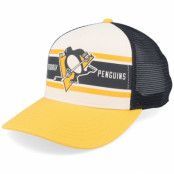 American Needle - NHL Vit trucker Keps - Pittsburgh Penguins Sinclair Black/Ivory/Gold Trucker @ Hatstore