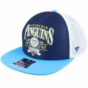 Fanatics - NHL Blå trucker Keps - Pittsburgh Penguins True Classic Foam Athl Navy-Coastal Blue Trucker @ Hatstore