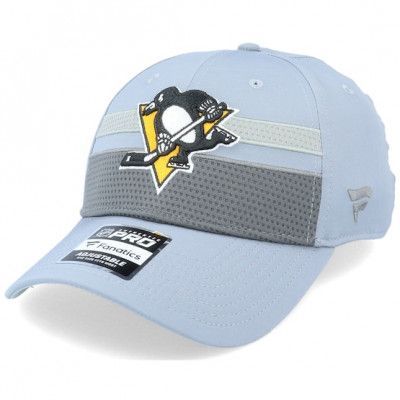 Fanatics - NHL Grå adjustable Keps - Pittsburgh Penguins Authentic Pro Home Ice Grey Adjustable @ Hatstore