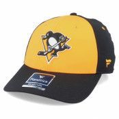 Fanatics - NHL Gul flexfit Keps - Pittsburgh Penguins Iconic Defender Yellow Gold/Black Flexfit @ Hatstore