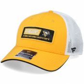 Fanatics - NHL Gul trucker Keps - Pittsburgh Penguins Iconic Defender Yellow Gold/White Trucker @ Hatstore