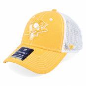 Fanatics - NHL Gul trucker Keps - Pittsburgh Penguins Sport Resort Struct Yellow Gold/White Trucker @ Hatstore