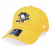 Fanatics - NHL Gul unconstructed Keps - Pittsburgh Penguins Primary Logo Core Gold Dad Cap @ Hatstore