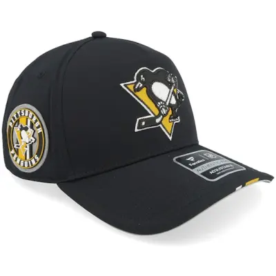 Fanatics - NHL Svart adjustable Keps - Pittsburgh Penguins Authentic Pro NHL Mesh Black A-Frame Adjustable @ Hatstore