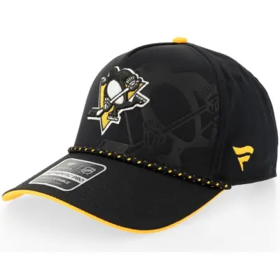 Fanatics - NHL Svart adjustable Keps - Pittsburgh Penguins Draft 1 Black/Yellow Gold A-Frame Adjustable @ Hatstore