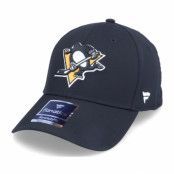 Fanatics - NHL Svart flexfit Keps - Pittsburgh Penguins Core Flex Cap Black Flexfit @ Hatstore