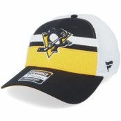 Fanatics - NHL Svart trucker Keps - Pittsburgh Penguins Authentic Pro Draft Black/White Trucker @ Hatstore