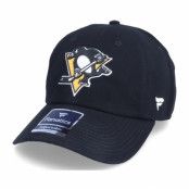 Fanatics - NHL Svart unconstructed Keps - Pittsburgh Penguins Primary Logo Core Black Dad Cap @ Hatstore