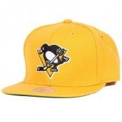 Mitchell & Ness - Pittsburgh Penguins Wool Solid Yellow Snapback
