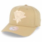 Mitchell&Ness - NHL Beige adjustable Keps - Pittsburgh Penguins Tonal Logo High Crown 110 Kahki Adjustable @ Hatstore