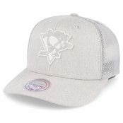 Mitchell&Ness - NHL Beige trucker Keps - Pittsburgh Penguins Washout 110 Flexfit Stone trucker Adjustable @ Hatstore