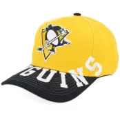 Mitchell&Ness - NHL Gul adjustable Keps - Pittsburgh Penguins Underarch Pro Cap Yellow/Black A-Frame Adjustable @ Hatstore