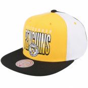 Mitchell&Ness - NHL Gul snapback Keps - Pittsburgh Penguins Billboard 2 Vintage Yellow Snapback @ Hatstore