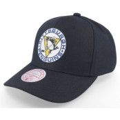 Mitchell&Ness - NHL Svart adjustable Keps - Pittsburgh Penguins Team Ground 2.0 Pro Black Adjustable @ Hatstore