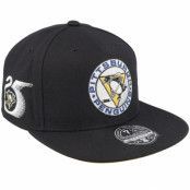 Mitchell&Ness - NHL Svart fitted Keps - Pittsburgh Penguins Vintage Black Fitted @ Hatstore