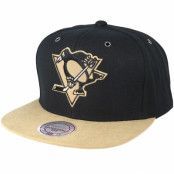 Mitchell&Ness - NHL Svart snapback Keps - Pittsburgh Penguins  Black/Beige Snapback @ Hatstore