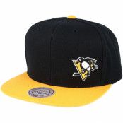 Mitchell&Ness - NHL Svart snapback Keps - Pittsburgh Penguins Little Logo Black/Yellow Snapback @ Hatstore