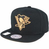 Mitchell&Ness - NHL Svart snapback Keps - Pittsburgh Penguins TKO Twist Black Snapback @ Hatstore