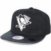 Mitchell&Ness - NHL Svart snapback Keps - Pittsburgh Penguins Ultimate Black Snapback @ Hatstore