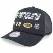 Mitchell&Ness - NHL Svart trucker Keps - Pittsburgh Penguins Speedway Hwc Black Trucker @ Hatstore