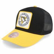 Mitchell&Ness - NHL Svart trucker Keps - Pittsburgh Penguins Truck It Vintage Black Trucker @ Hatstore