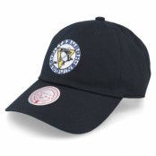 Mitchell&Ness - NHL Svart unconstructed Keps - Pittsburgh Penguins Team Ground 2.0 Black Dad Cap @ Hatstore