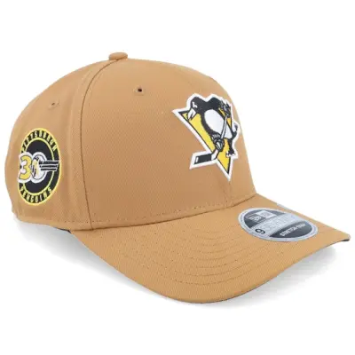 New Era - NHL Beige adjustable Keps - Hatstore Exclusive x Pittsburgh Penguins 50 Years 9SEVENTY Bronze Adjustable @ Hatstore