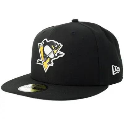 New Era - NHL Svart fitted Keps - Hatstore Exclusive x Pittsburgh Penguins 59FIFTY Black Fitted @ Hatstore