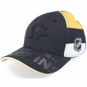 Outerstuff - NHL Svart adjustable Keps - Kids Pittsburgh Penguins Face-off Structured Black Adjustable @ Hatstore