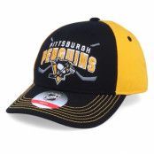 Outerstuff - NHL Svart adjustable Keps - Kids Pittsburgh Penguins Fan Faceoff Black/Yellow Adjustable @ Hatstore