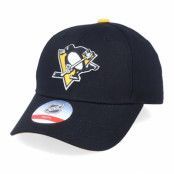 Outerstuff - NHL Svart adjustable Keps - Kids Pittsburgh Penguins Locker Room Black Adjustable @ Hatstore