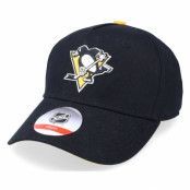 Outerstuff - NHL Svart adjustable Keps - Kids Pittsburgh Penguins Precurved A-Frame Black Adjustable @ Hatstore