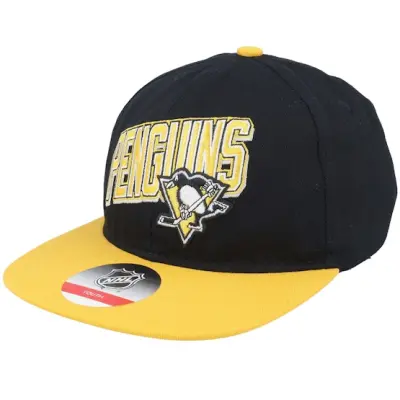 Outerstuff - NHL Svart snapback Keps - Kids Pittsburgh Penguins NHL Cap Black/Yellow Snapback @ Hatstore