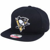 Outerstuff - NHL Svart snapback Keps - Kids Pittsburgh Penguins Solid Black Snapback @ Hatstore