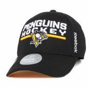 Reebok - NHL Svart flexfit Keps - Pittsburgh Penguins Locker Room 3 Flexfit @ Hatstore