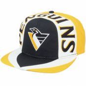 Twins Enterprise - NHL Gul snapback Keps - Pittsburgh Penguins Allover2 NHL Vintage Black/Yellow Snapback @ Hatstore