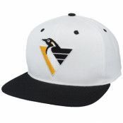 Twins Enterprise - NHL Vit snapback Keps - Pittsburgh Penguins Base Two Tone Nhl Vintage White/Black Snapback @ Hatstore