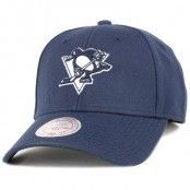 Mitchell & Ness - Pittsburgh Penguins Navy Curved Peak Adjustable