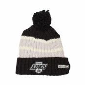 Reebok - NHL Svart pom Beanie - LA Kings Vintage Watch Pom @ Hatstore