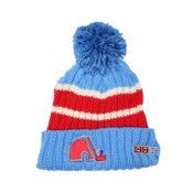 Reebok - NHL Svart pom Beanie - Quebec Nordiques Vintage Watch Pom @ Hatstore