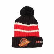 Reebok - NHL Svart pom Beanie - Vancouver Canucks Vintage Watch Pom @ Hatstore