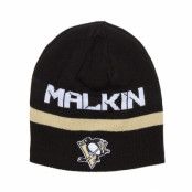 Reebok - NHL Svart traditionalbeanie Beanie - Malkin 71 Reverse Knit @ Hatstore