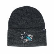 47 Brand - NHL Grå cuff Beanie - San Jose Sharks Tabernacle Cuff Knit Charcoal Cuff @ Hatstore