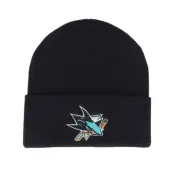American Needle - NHL Svart cuff Beanie - San Jose Sharks Knit NHL Black  Cuff @ Hatstore